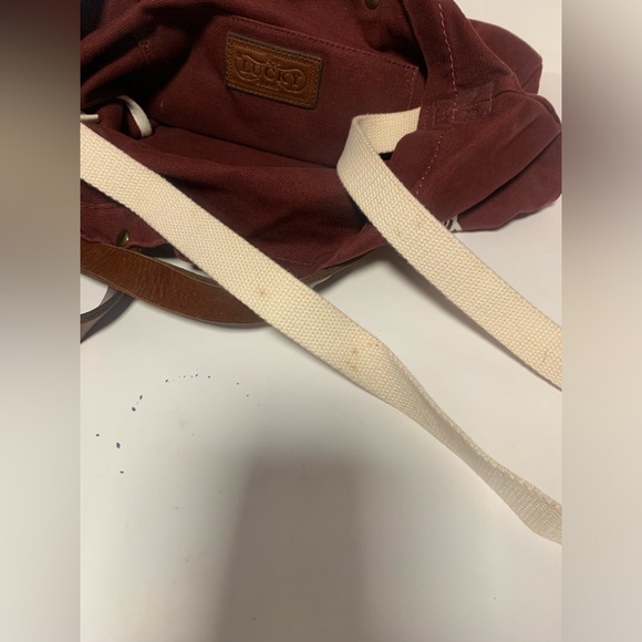 Lucky Brand Canvas & Leather Tote Bag - Picture 4 of 4